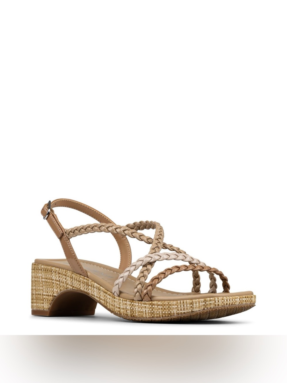 NWOT DONALD J. PLINER Rosalie Sandals in Sand Multi Color 
Size 9